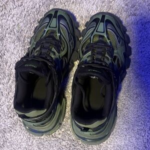 Balenciaga Black and Gray Men's Sneakers